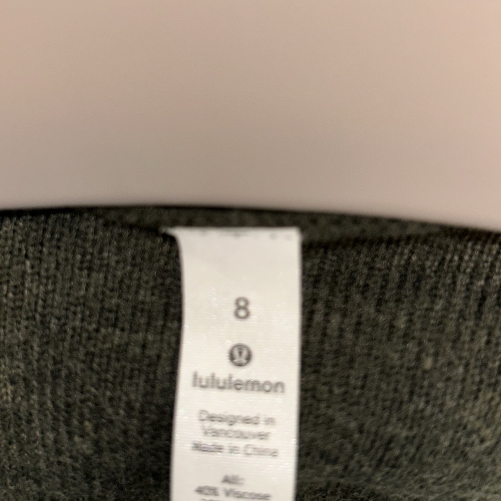 ⭐️NWOT Lululemon City Street Camo Green Cardigan⭐️ - Picture 6 of 10